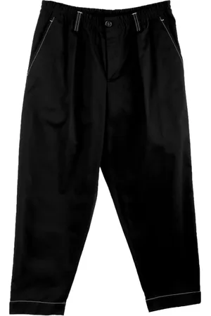 Marni Homme, Pantalons, Noir, Taille: M Pantalon Coupe Fuselée Décontractée