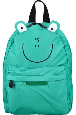 Stella McCartney Homme, Sacs, Vert, Taille: ONE Size Sac à Dos Graphique Grenouille