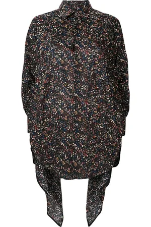 Dsquared2 Femme, Blouses et Chemises, Noir, Taille: 34 FR 001s Camicia Chemise