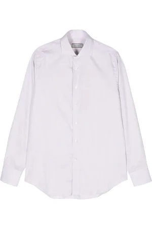 CANALI Homme, Chemises, Rose, Taille: M Chemise en coton rayé