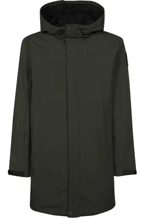 Les Deux Homme, Manteaux, Noir, Taille: S Imperméable Waterproof