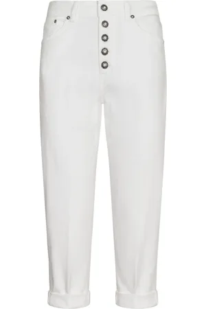 Dondup Femme, Jeans, Blanc, Taille: W27 Pantalon Koons Jewel