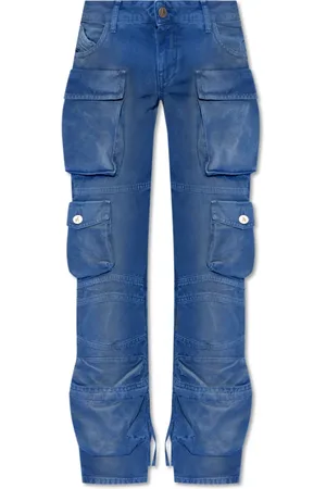 The Attico Femme, Jeans, Bleu, Taille: 34 FR Essie Long Cargo