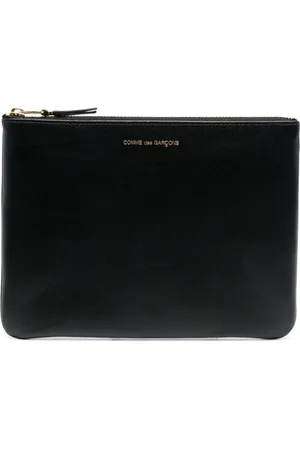 Comme des Garçons Unisex, Accessoires, Noir, Taille: ONE Size Portefeuille Ligne Cuir Classique