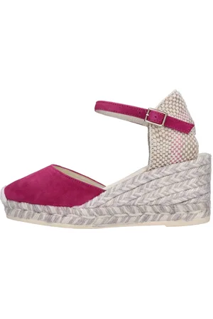 Espadrilles Femme, Chaussures, Rose, Taille: 36 EU à talon Fuchsia