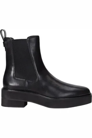 Ralph Lauren Femme, Chaussures, Noir, Taille: 37 EU Bottines Élégantes