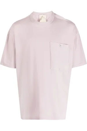 Ten Cate Homme, Tops, Rose, Taille: L T-Shirt Rose en Coton à Poche