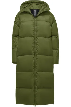 Bomboogie Femme, Manteaux, Vert, Taille: 36 FR Anvers Long Jacket