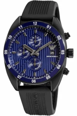 Emporio Armani Homme, Accessoires, Noir, Taille: ONE Size Montre Quartz