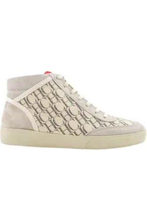 Carolina Herrera Femme, Chaussures, Multicolore, Taille: 37 EU Baskets en cuir Caracas avec initiales