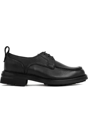 BRIONI Homme, Chaussures, Noir, Taille: 42 1/2 EU Derby en Cuir Noir