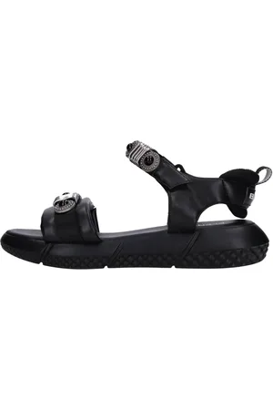 Elena Iachi Femme, Chaussures, Noir, Taille: 37 EU Sandales Noires
