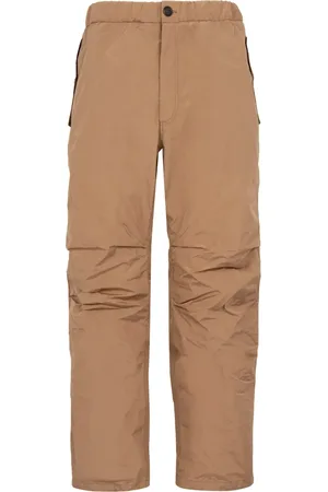 Salvatore Ferragamo Homme, Pantalons, Brun, Taille: M Pantalon de survêtement en nylon avec poches