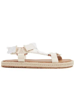 Maison Margiela Homme, Chaussures, Blanc, Taille: 44 EU Sandales de randonnée blanches