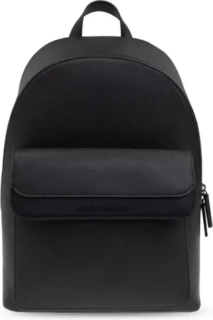 Emporio Armani Homme, Sacs, Noir, Taille: ONE Size Sac à dos élégant pour une utilisation quotidienne