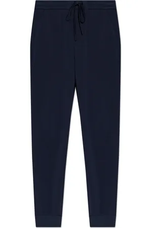 Hanro Homme, Pantalons, Bleu, Taille: L Pantalons de survêtement