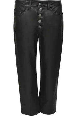 Dondup Femme, Pantalons, Noir, Taille: 40 FR Pantalon Élégant