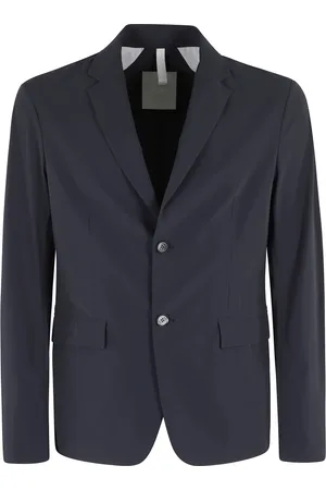 Duno Homme, Vestes, Bleu, Taille: L Veste de Voyage Bleue Élastique