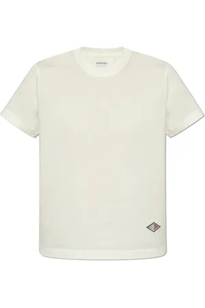 Bottega Veneta Femme, Tops, Blanc, Taille: 40 FR T-shirt en jersey de coton léger