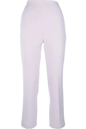 Elisabetta Franchi Femme, Pantalons, Blanc, Taille: 42 FR Pantalons Mode Femme