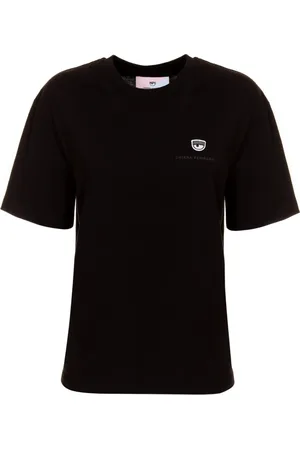 Chiara Ferragni Femme, Tops, Noir, Taille: 42 FR T-Shirt