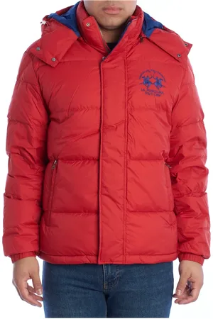 La Martina Homme, Vestes, Rouge, Taille: M Veste d`hiver rembourrée