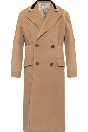 Maison Margiela Homme, Manteaux, , Taille: XS Manteau croisé à revers pointus