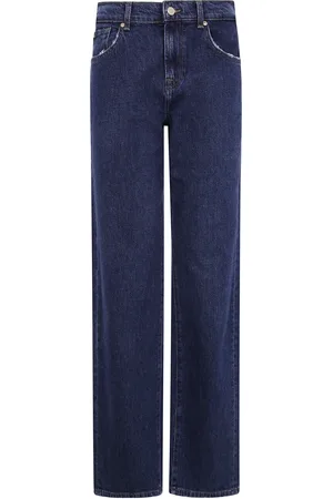 7 for all Mankind Femme, Jeans, Bleu, Taille: W23 Pantalon Huntington en denim