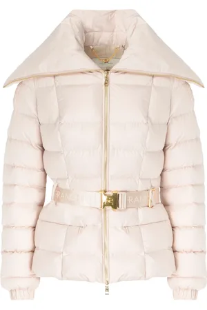 Elisabetta Franchi Femme, Vestes, Rose, Taille: 42 FR Doudoune en Nylon