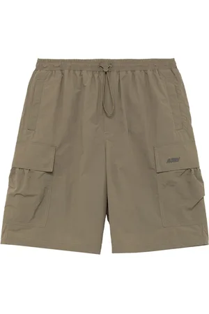 Autry Homme, Shorts, Vert, Taille: S Shorts Cargo en Nylon Vert