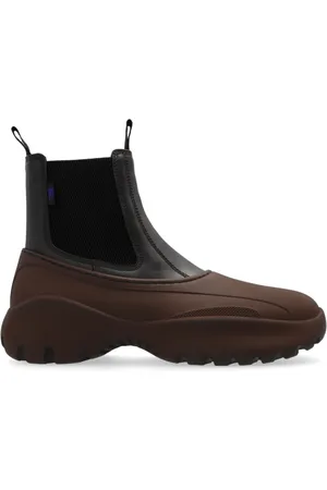 Burberry Homme, Chaussures, Brun, Taille: 41 1/2 EU Bottines à panneaux