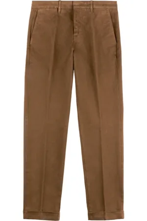 FAY Homme, Pantalons, Brun, Taille: W30 Pantalon Slim-fit
