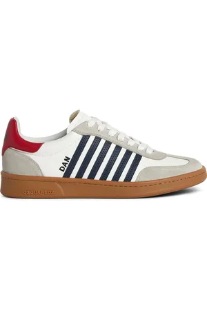 Dsquared2 Homme, Chaussures, Blanc, Taille: 40 EU Boxer Baskets