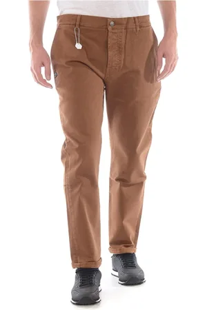 D.A. Daniele Alessandrini Homme, Pantalons, Brun, Taille: W38 Jeans