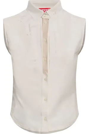 Diesel Femme, Blouses et Chemises, Blanc, Taille: 40 FR Chemise Élégante