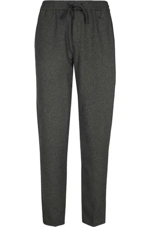 Les Deux Homme, Pantalons, Gris, Taille: S Pantalon Slim-fit