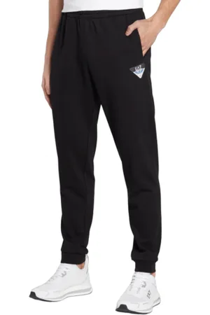 EA7 Homme, Pantalons, Noir, Taille: S Pantalon de survêtement