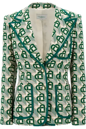 Casablanca Femme, Vestes, Multicolore, Taille: 38 FR Blazer