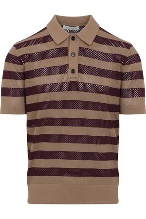 DRIES VAN NOTEN Homme, Tops, Brun, Taille: S T-Shirt Multicolore Elevated