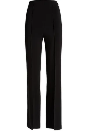 Elisabetta Franchi Femme, Pantalons, Noir, Taille: 42 FR Pantalon droit