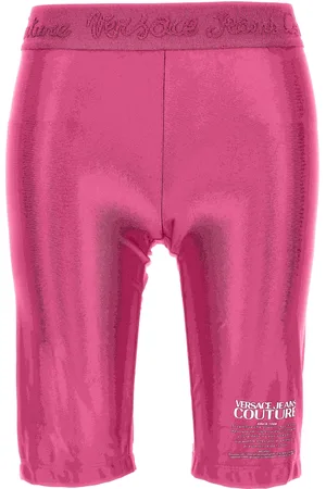 VERSACE Femme, Shorts, Rose, Taille: 36 FR Pantalon Rose