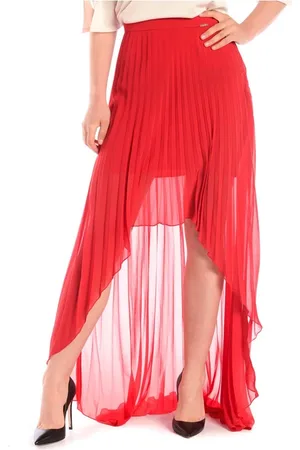 Liu Jo Femme, Jupes, Rouge, Taille: 36 FR Mini-jupe à imprimé floral
