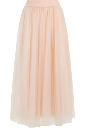 Fabiana Filippi Femme, Jupes, Rose, Taille: 36 FR Jupe en Tulle
