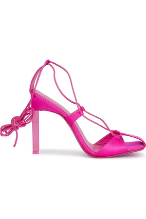 The Attico Femme, Chaussures, Rose, Taille: 36 EU Escarpins à lacets Adele