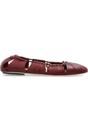 Chloé Femme, Chaussures, Rouge, Taille: 35 EU Ballerines Luna