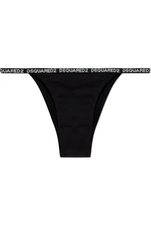 Dsquared2 Femme, Sous-vêtements, Noir, Taille: 44 FR Culottes en coton