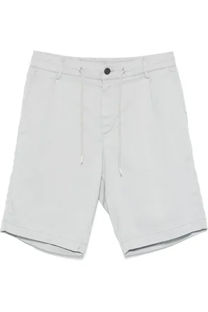 ELEVENTY Homme, Shorts, Bleu, Taille: W34 Shorts à cordon de serrage en lyocell/coton