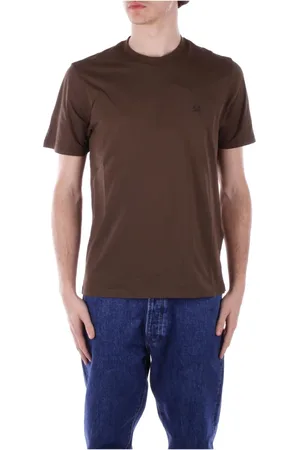 C.P. Company Homme, Tops, Vert, Taille: M T-shirt Logo Avant