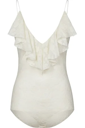 Serafini Femme, Tops, Blanc, Taille: 38 FR Haut Blanc par Lorenzo Serafini