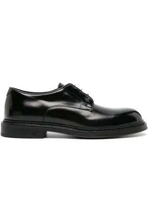 Emporio Armani Homme, Chaussures, Noir, Taille: 45 EU Chaussures Derby Classiques